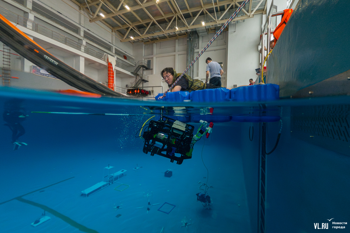 Крупнейшие международные соревнования по подводной робототехнике проходят во Владивостоке