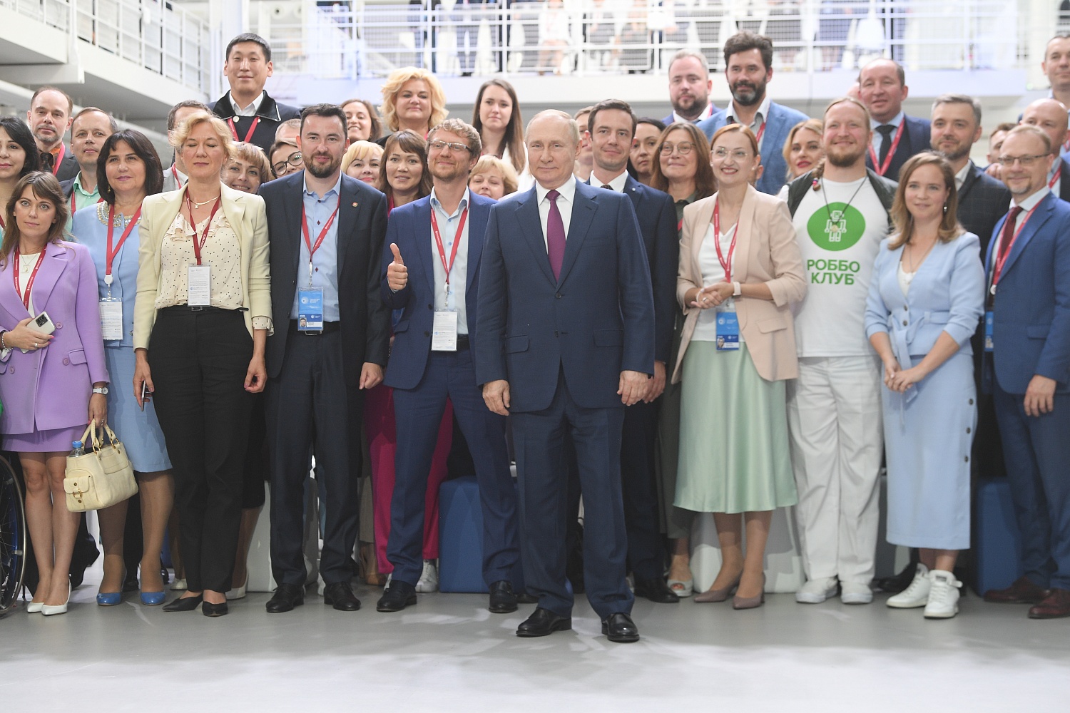 Владимиру Путину представили технологические проекты на форуме «Сильные идеи для нового времени»